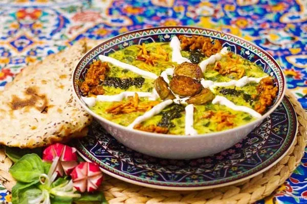 آش سبزی آبادانی