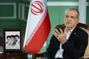 شوخی پزشکیان و الهام علی‌اف برای آب خوردن در دیدار دوجانبه